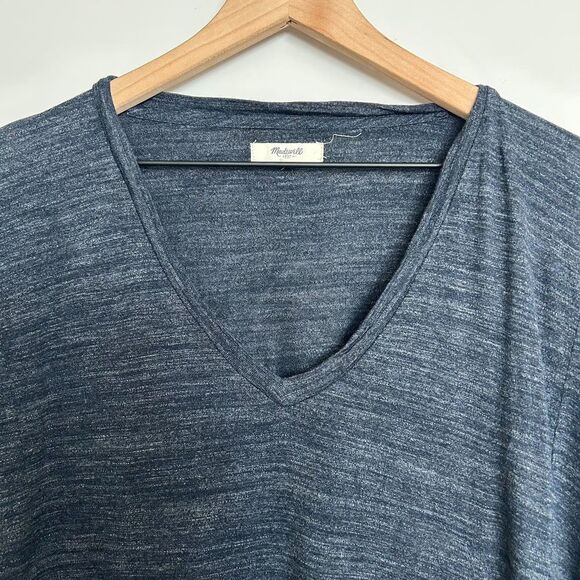 Madewell Navy Top - Picture 3 of 6